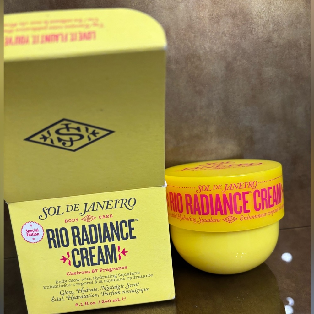 Still in box Rio Radiance Cream 8oz 240 mL